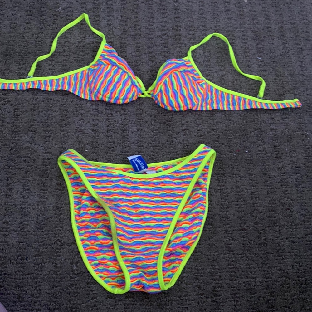Rainbow bikini